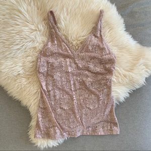 Cosabella Lace Blush Tank
